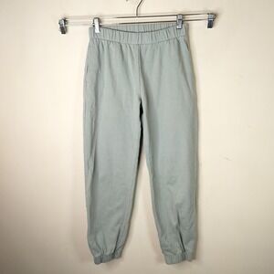 Brandy Melville John Galt Rosa Sweatpants Light Green Fleece Lined